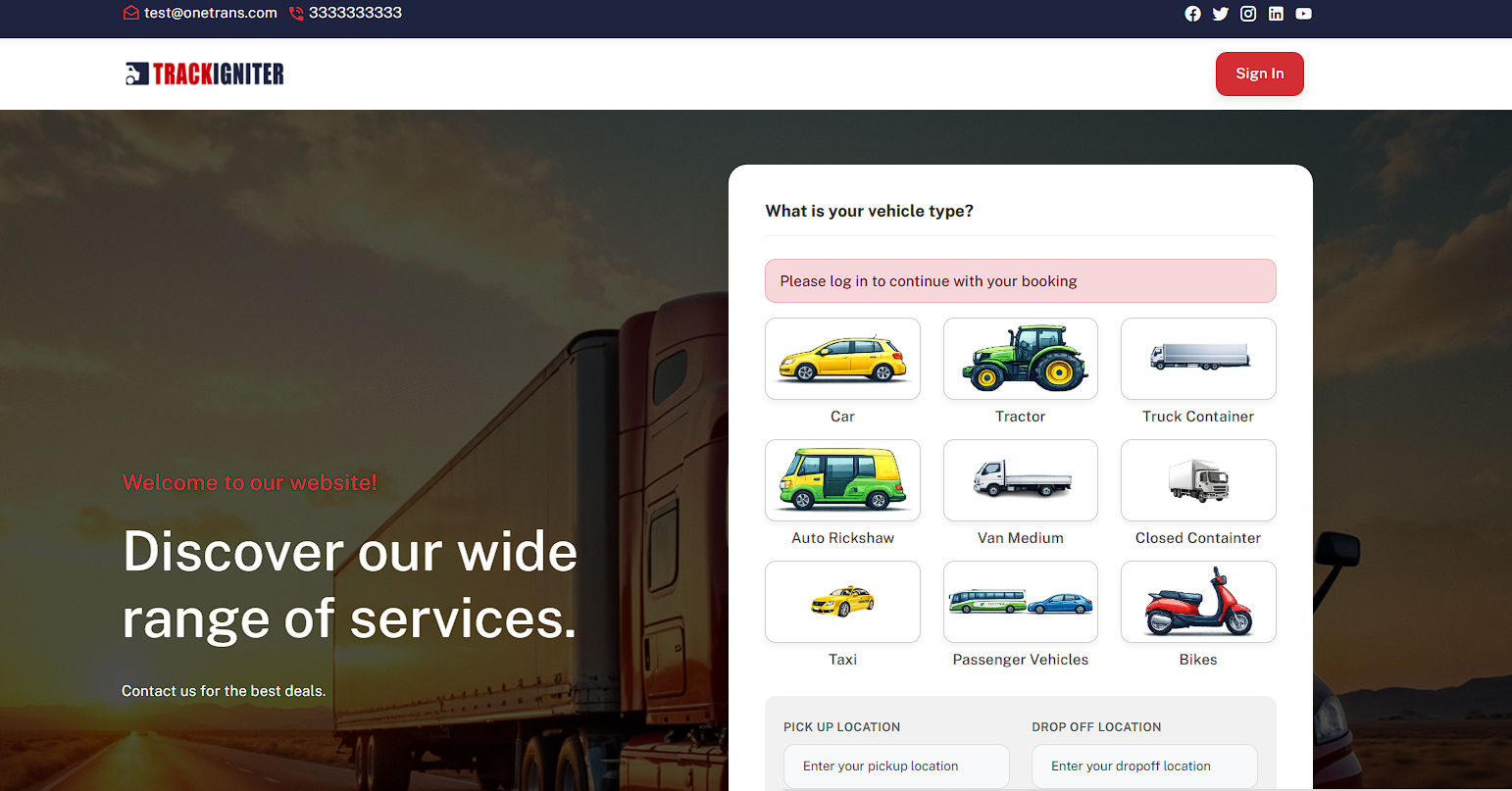 Frontend Interface